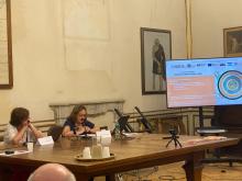 Lavori del convegno: relazione di Antonella Sannino
